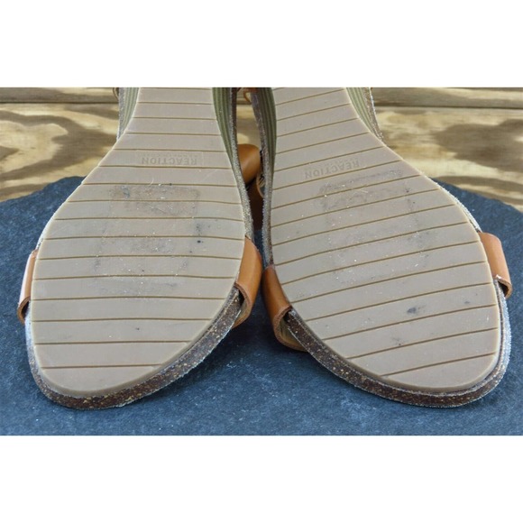 Kenneth Cole Size 8.5 M Brown Gladiator Synthetic Women Sandal Shoes‎ - Picture 6 of 7